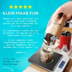 SOEM® Keukenweegschaal Digitaal Met Kom En Witte Maatlepel Set – Kleine Precisie Weegschaal 0.1 Gram – Tiny House Weegschaal – RVS Weegschaal – Tarra Functie -Bol Waterkoker Winkel 1200x1200 678