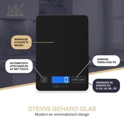 Maison & Kitchen Precisieweegschaal - Digitale Keukenweegschaal 6 Maison & Kitchen Precisieweegschaal - Digitale Keukenweegschaal -Bol Waterkoker Winkel 1200x1200 713