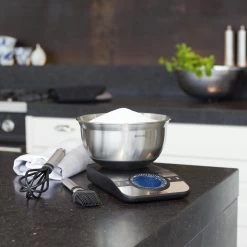 Brabantia Profile Keukenweegschaal - Rechthoekig - Met Kookwekker - RVS -Bol Waterkoker Winkel 1200x1200 749