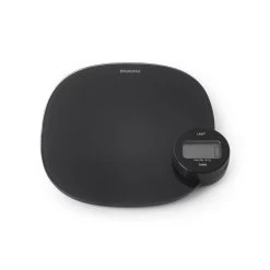 Brabantia Tasty+ Keukenweegschaal Digitaal - Geen Batterij Nodig - Dark Grey