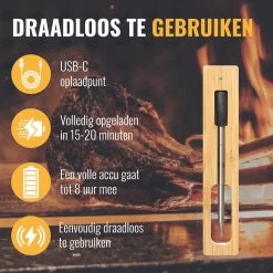 Draadloze Thermometer Met Bluetooth En App - Oven Thermometer - BBQ Thermometer - Keuken Thermometer -Bol Waterkoker Winkel 1200x1200 818