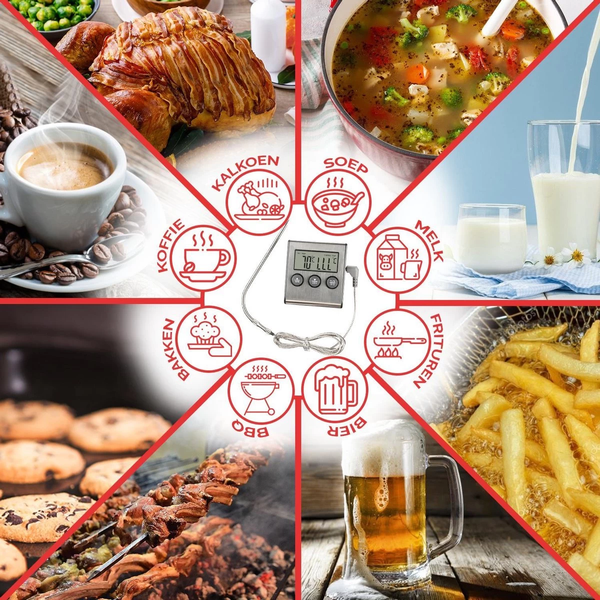 Mancor Digitale Vleesthermometer - Keukenthermometer Mancor Digitale Vleesthermometer - Keukenthermometer -Bol Waterkoker Winkel 1200x1200 835