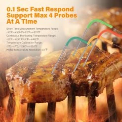 Inkbird IBBQ-4BW Vleesthermometer Wifi + Bluethooth + App 8 Inkbird IBBQ-4BW Vleesthermometer Wifi + Bluethooth + App -Bol Waterkoker Winkel 1200x1200 844