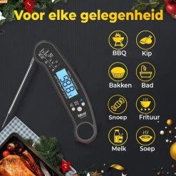 MostEssential Premium Draadloze Vleesthermometer - Keukenthermometer - Waterdicht -Bol Waterkoker Winkel 1200x1200 900