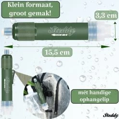 Waterfilter Steddy Pro - Survival Bushcraft Kit - Noodpakket - Waterzuivering - Water Filter Kraan - Outdoor 7 Waterfilter Steddy Pro - Survival Bushcraft Kit - Noodpakket - Waterzuivering - Water Filter Kraan - Outdoor -Bol Waterkoker Winkel 1200x1200 91