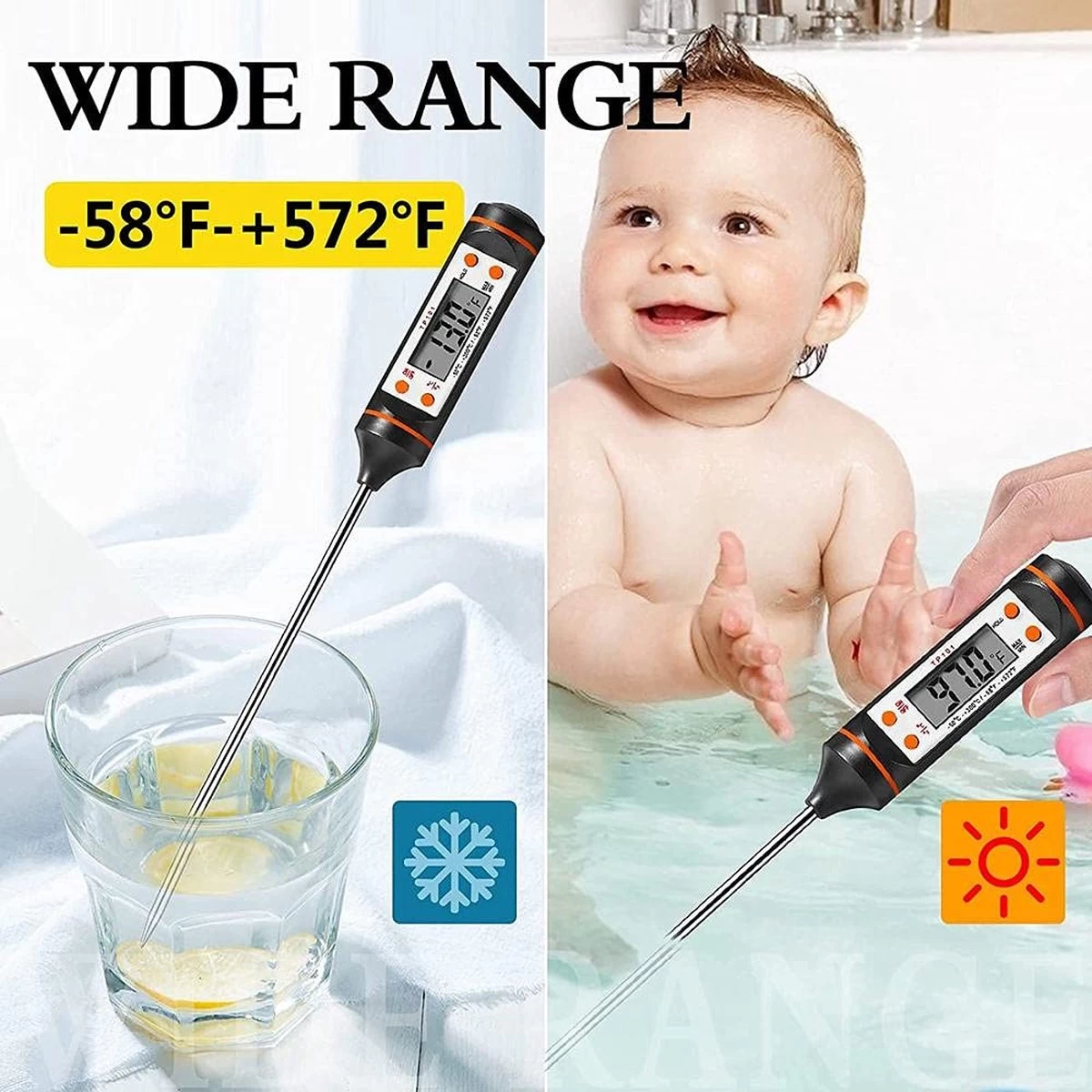 IGOODS - Digitale vleesthermometer - Keukenthermometers- BBQ thermometer- Voedselthermometer- RVS IGOODS - Digitale Vleesthermometer - Keukenthermometers- BBQ Thermometer- Voedselthermometer- RVS -Bol Waterkoker Winkel 1200x1200 919