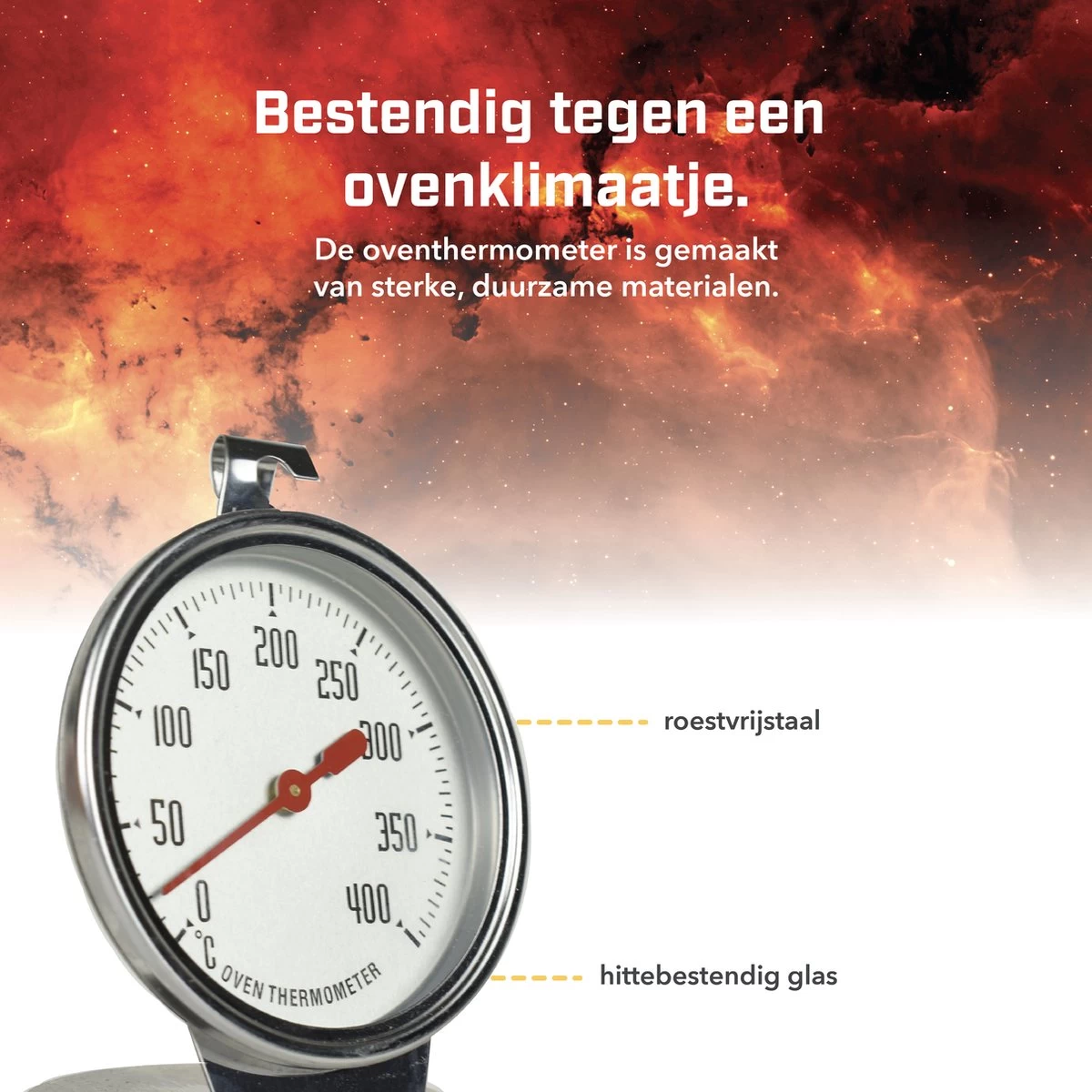 Tool Meister OT4 - Oventhermometer - Keuken/Kook Thermometer - Analoog - 0°C tot 400°C Tool Meister OT4 - Oventhermometer - Keuken/Kook Thermometer - Analoog - 0°C Tot 400°C -Bol Waterkoker Winkel 1200x1200 923
