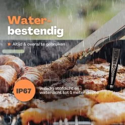 Vulpes Kitchen Vleesthermometer - BBQ - Oplaadbaar - Draadloos - Bluetooth -Bol Waterkoker Winkel 1200x1200 932