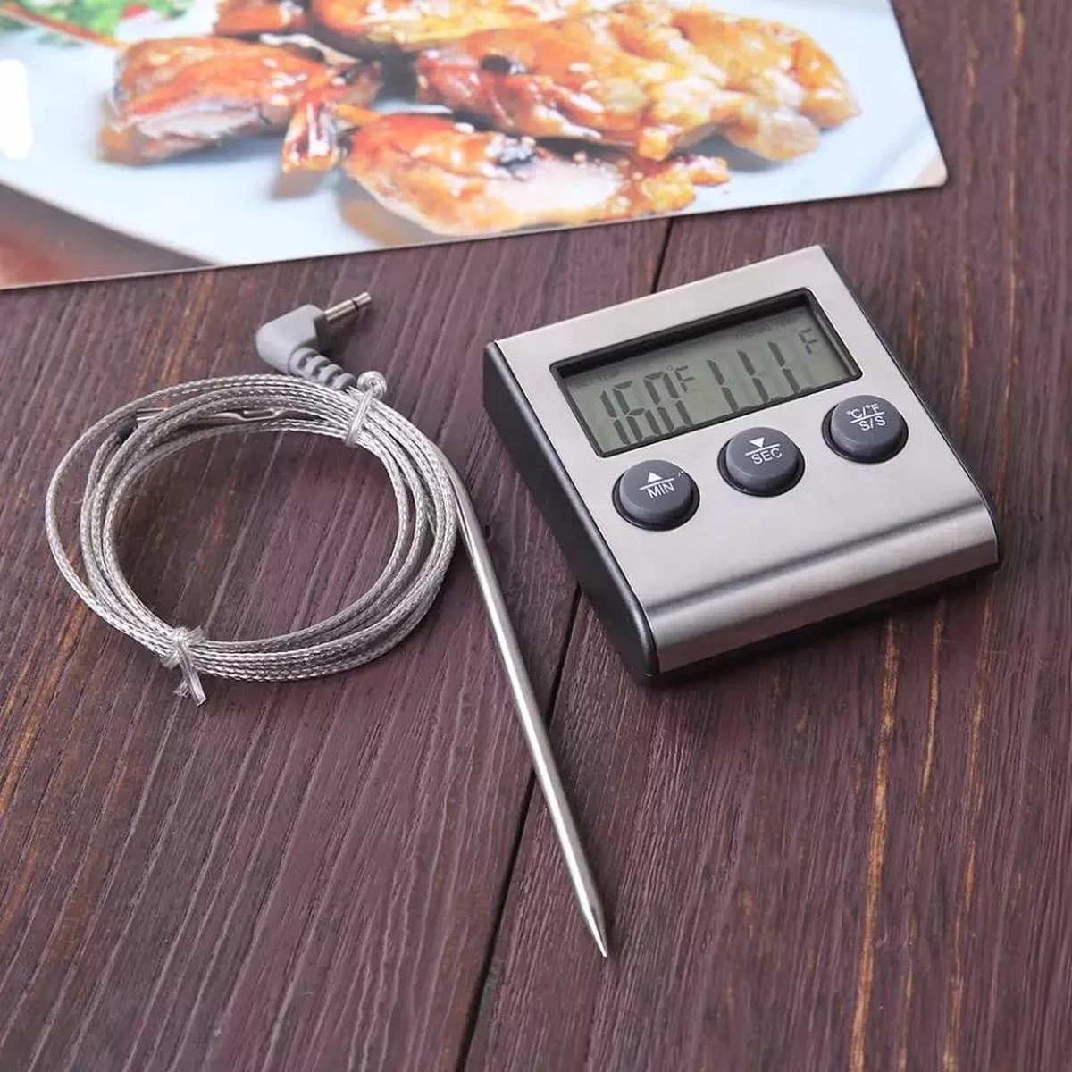 2-in-1 Magnetische Digitale Kern Thermometer Met Keuken Timer Alarm -0-250 Graden Celcius - Magnetische Vloeistof/Vlees Temperatuurmeter Met Meetsonde Draad & Kook Timer 2-in-1 Magnetische Digitale Kern Thermometer Met Keuken Timer Alarm -0-250 Graden Celcius - Magnetische Vloeistof/Vlees Temperatuurmeter Met Meetsonde Draad & Kook Timer -Bol Waterkoker Winkel 1200x1200 955