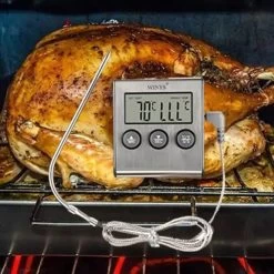 2-in-1 Magnetische Digitale Kern Thermometer Met Keuken Timer Alarm -0-250 Graden Celcius - Magnetische Vloeistof/Vlees Temperatuurmeter Met Meetsonde Draad & Kook Timer 8 2-in-1 Magnetische Digitale Kern Thermometer Met Keuken Timer Alarm -0-250 Graden Celcius - Magnetische Vloeistof/Vlees Temperatuurmeter Met Meetsonde Draad & Kook Timer -Bol Waterkoker Winkel 1200x1200 956