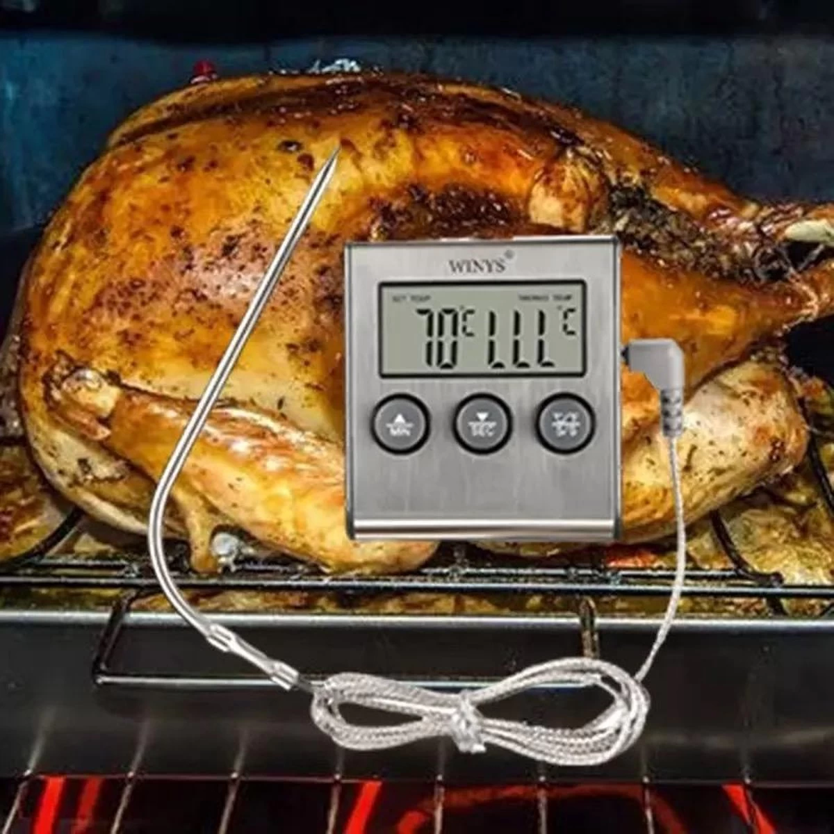 2-in-1 Magnetische Digitale Kern Thermometer Met Keuken Timer Alarm -0-250 Graden Celcius - Magnetische Vloeistof/Vlees Temperatuurmeter Met Meetsonde Draad & Kook Timer 2-in-1 Magnetische Digitale Kern Thermometer Met Keuken Timer Alarm -0-250 Graden Celcius - Magnetische Vloeistof/Vlees Temperatuurmeter Met Meetsonde Draad & Kook Timer -Bol Waterkoker Winkel 1200x1200 956