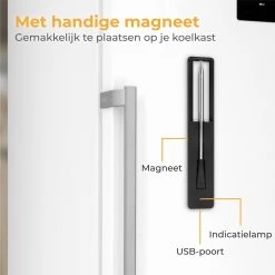 Nuvance - Vleesthermometer Draadloos Met App - BBQ Thermometer Met Bluetooth - Meater - Oventhermometer - BBQ Accesoires - RVS -Bol Waterkoker Winkel 1200x1200 972