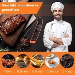 Digitale Vleesthermometer Waterdicht - BBQ Thermometer - Kernthermometer - Suikerthermometer – Kookthermometer Voor Vloeistof -Bol Waterkoker Winkel 1200x1200 993