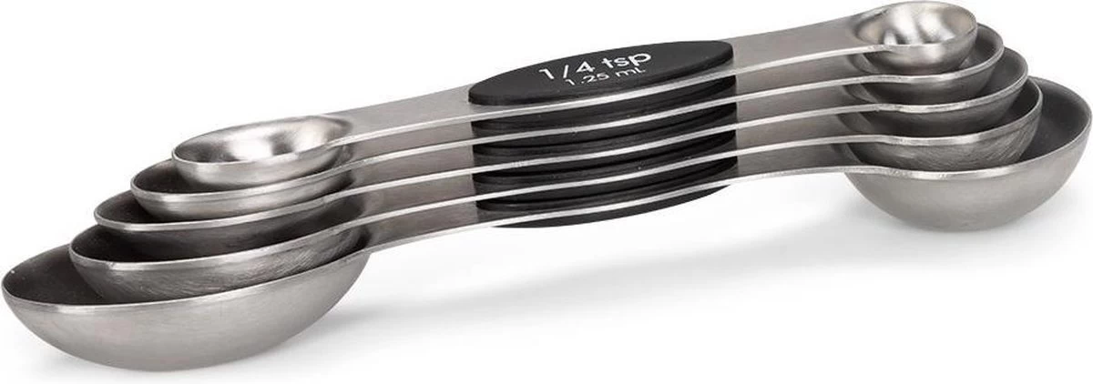 Patisse Maatlepels Magnetisch Rvs Zilver 5-delig Patisse Maatlepels Magnetisch Rvs Zilver 5-delig -Bol Waterkoker Winkel
