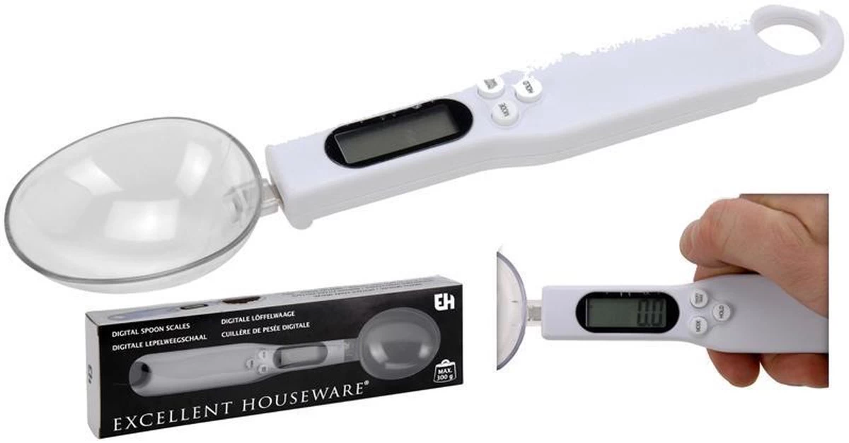 Lepelweegschaal Merkloos Lepelweegschaal -Bol Waterkoker Winkel