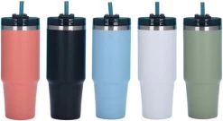 Casero Roestvrijstalen Geïsoleerde Warm En Koud Drink Beker - Thermosbeker - Travel Mug - Met Deksel En Rietje 890ml Roze 6 Casero Roestvrijstalen Geïsoleerde Warm En Koud Drink Beker - Thermosbeker - Travel Mug - Met Deksel En Rietje 890ml Roze -Bol Waterkoker Winkel 1200x657
