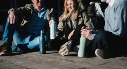 Juicy Blossom Drinkfles - 500ml - Roestvrij Staal - Stainless Steel Bottle - Waterfles - Drinkfles - Thermosfles (Muntgrijs) -Bol Waterkoker Winkel 1200x658