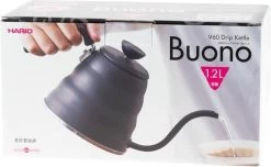 Hario V60 Buono Waterketel 1,2 Liter - Zwart -Bol Waterkoker Winkel 1200x737