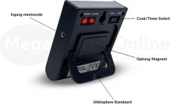 Merkloos MDO Vleesthermometer - Keukenthermometer - Digitaal - BBQ Thermometer - Oventhermometer - Kookthermometer- RVS 5 Merkloos MDO Vleesthermometer - Keukenthermometer - Digitaal - BBQ Thermometer - Oventhermometer - Kookthermometer- RVS -Bol Waterkoker Winkel 1200x740