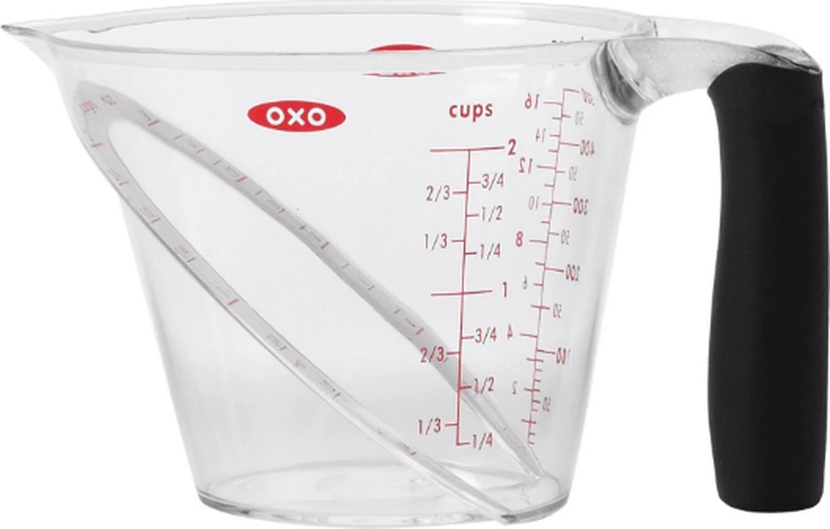 Maatbeker - medium 500 ml - Oxo Maatbeker - Medium 500 Ml - Oxo -Bol Waterkoker Winkel