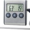 Merkloos Temperatuur Meter - 2 In 1 Digitale Professionele Thermometer En Wekker - Vleesthermometer - Kern Temperatuurmeter Voor Vlees/Vloeistof - 0-250 Graden Celcius -Bol Waterkoker Winkel 1200x781