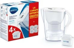 BRITA Waterfilterbundel Marella Cool White + 4 MAXTRA+ Filterpatronen -Bol Waterkoker Winkel 1200x788