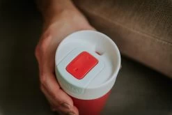 Kambukka Olympus Thermosbeker 300 Ml - Makkelijk Reinigen - Lekvrije Koffiebeker - RVS - Cherry Cake -Bol Waterkoker Winkel 1200x800 50