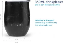 TIGR The Combo - Voordeelset Minimalist Thermosfles En Cup Warmhoudbeker - 500ml - Zwart Marmer 7 TIGR The Combo - Voordeelset Minimalist Thermosfles En Cup Warmhoudbeker - 500ml - Zwart Marmer -Bol Waterkoker Winkel 1200x833