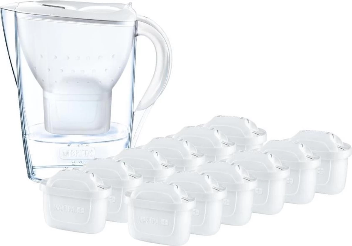 BRITA - Waterfilterkan Marella Cool - Wit - 2,4L + 12 MAXTRA+ Waterfilterpatronen BRITA - Waterfilterkan Marella Cool - Wit - 2,4L + 12 MAXTRA+ Waterfilterpatronen -Bol Waterkoker Winkel 1200x839 2