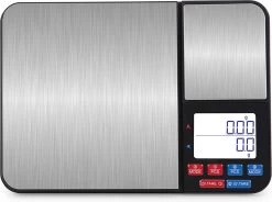 Juleika Keukenweegschaal Digitaal 2022 Ultra Nauwkeurig Precisie Weegschaal 2 Platforms - 0,01 G Tot 5 Kg - Inclusief Batterijen - Juwelen Koffiebonen -Bol Waterkoker Winkel 1200x895