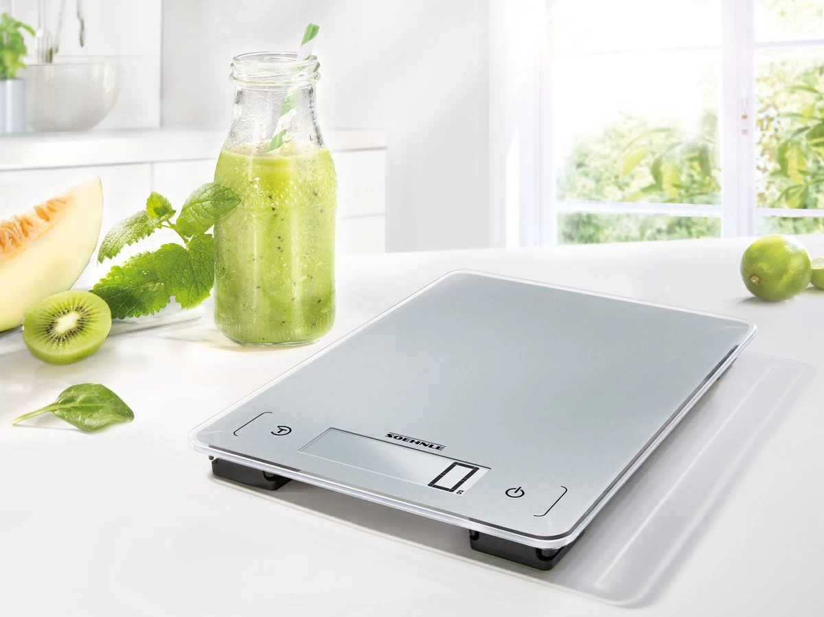 Soehnle digitale keukenweegschaal Page Aqua Proof - Zilver - tot 10 kg Soehnle Digitale Keukenweegschaal Page Aqua Proof - Zilver - Tot 10 Kg -Bol Waterkoker Winkel 1200x899 5