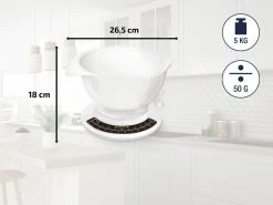 Soehnle Analoge Keukenweegschaal Culina Pro - Wit - Tot 5 Kg 4 Soehnle Analoge Keukenweegschaal Culina Pro - Wit - Tot 5 Kg -Bol Waterkoker Winkel 1200x900 16