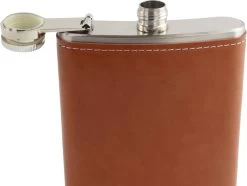 Orange85 Heupfles - Flacon - 224 Ml - Leatherlook - Bruin -Bol Waterkoker Winkel 1200x905 3