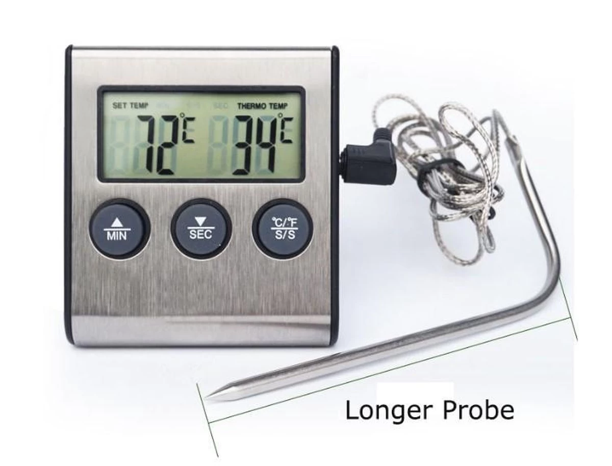 Boticz - 2-in-1 Magnetische Digitale Kern Thermometer Met Keuken Timer Alarm - Magnetische Vloeistof/Vlees Temperatuurmeter Met Meetsonde Draad & Kook Timer - 0-250 Graden Celcius - Inclusief gratis batterijen Boticz - 2-in-1 Magnetische Digitale Kern Thermometer Met Keuken Timer Alarm - Magnetische Vloeistof/Vlees Temperatuurmeter Met Meetsonde Draad & Kook Timer - 0-250 Graden Celcius - Inclusief Gratis Batterijen -Bol Waterkoker Winkel 1200x913 1