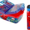 Star Spiderman 3 Vak Brooddoos / Broodtrommel + Grote Tritan Vierkante Drinkfles - 550 Ml -Bol Waterkoker Winkel 1200x913 4