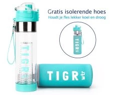 TIGR The Infuser - Drinkfles Met Fruitfilter - 100% BPA Vrij - 700ML – Blauw -Bol Waterkoker Winkel 1200x928 7