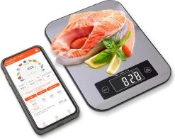 Smart Nutrition Scale - Keukenweegschaal - Digitaal & Bluetooth - APP Voor Android En IOS - Maximum Capaciteit 5 KG -Bol Waterkoker Winkel 1200x953 4