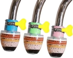 Waterfilter Voor Op De Kraan - 2 Stuks - Zuiver Water - Waterontkalker - Waterzuivering - Kraanfilter - Waterontharder - Blauw -Bol Waterkoker Winkel 1200x962