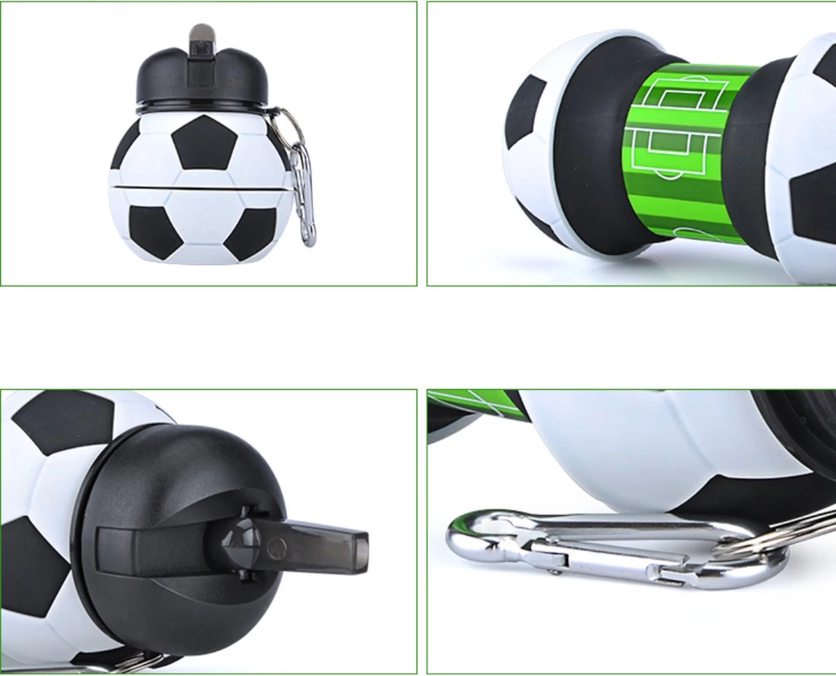 Opvouwbare drinkfles - sport waterfles 550 ml - opvouwbare waterfles - voetbal bidon - sportbidon - sport accessoire - drinkfles kopen Merkloos Opvouwbare Drinkfles - Sport Waterfles 550 Ml - Opvouwbare Waterfles - Voetbal Bidon - Sportbidon - Sport Accessoire - Drinkfles Kopen -Bol Waterkoker Winkel