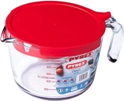 Maatbeker En Deksel, 1 Liter - Pyrex | Classic Prepware -Bol Waterkoker Winkel 1200x972 3