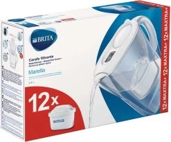 BRITA - Waterfilterkan Marella Cool - Wit - 2,4L + 12 MAXTRA+ Waterfilterpatronen 18 BRITA - Waterfilterkan Marella Cool - Wit - 2,4L + 12 MAXTRA+ Waterfilterpatronen -Bol Waterkoker Winkel 1200x996