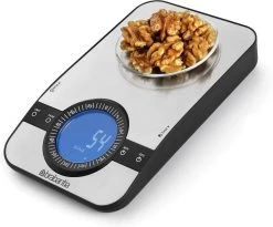 Brabantia Profile Keukenweegschaal - Rechthoekig - Met Kookwekker - RVS -Bol Waterkoker Winkel 1200x998 1