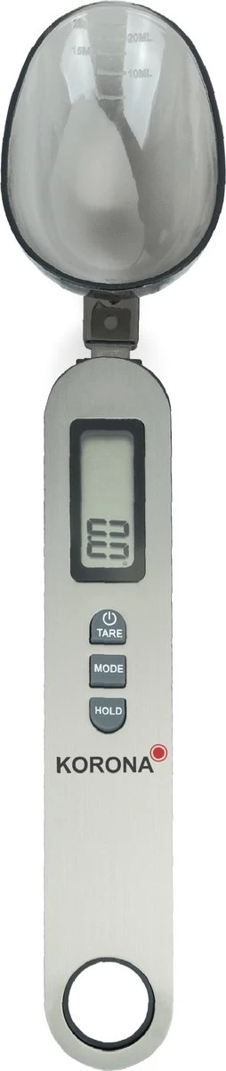 Korona EVA - digitale lepel weegschaal - tot 0,1 gram nauwkeurig Korona EVA - Digitale Lepel Weegschaal - Tot 0,1 Gram Nauwkeurig -Bol Waterkoker Winkel