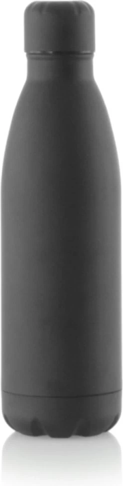 Merkloos Waterfles - Drinkfles RVS - Roestvrijstaal - 790 Ml - Zwart