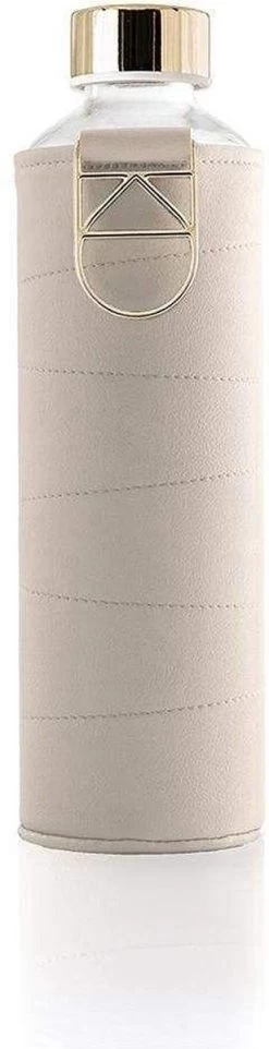 Equa Glazen Waterfles 750 Ml Mismatch Met Hoes - Beige -Bol Waterkoker Winkel 308x1200 1