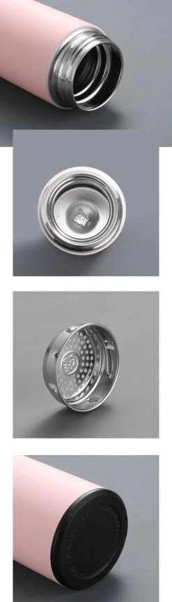 Slimme Thermosfles Met LCD Temperatuur Display - Curver Isolatiefles 500 ML - Rubber Coating - Dubbelwandige Thermosfles - Thermosbeker - Isoleerfles - Thermoskan - Travel Mug - Bidon Drinkfles - Koffiebeker - Drinkflessen - RVS - Smart Thermos -Bol Waterkoker Winkel 343x1200