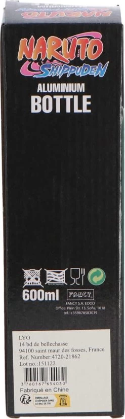Drinkfles Naruto -Team-Aluminium-600ML -Bol Waterkoker Winkel 359x1200 3
