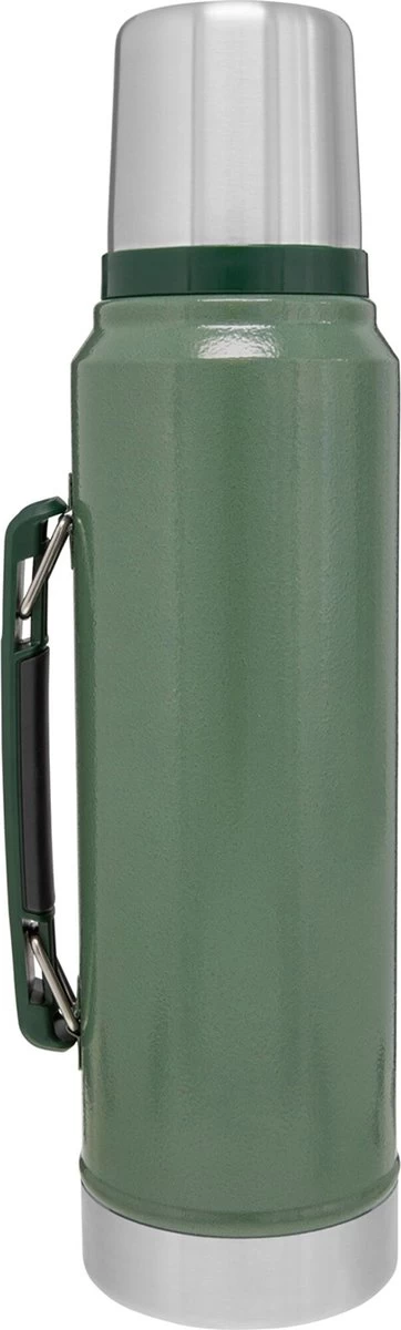 Stanley The Legendary Classic Bottle 1,00L - thermosfles - Hammertone Green Stanley The Legendary Classic Bottle 1,00L - Thermosfles - Hammertone Green -Bol Waterkoker Winkel