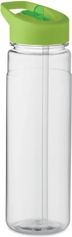 Merkloos Drinkfles Met Rietje - Waterfles - Drinkfles Volwassenen - Flip-top Deksel - RPET - Polypropyleen - 650ML - Groen -Bol Waterkoker Winkel 364x1200 3