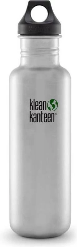 Klean Kanteen Classic Drinkfles Sportcap - Brushed Stainless - 800 Ml -Bol Waterkoker Winkel 375x1200 2